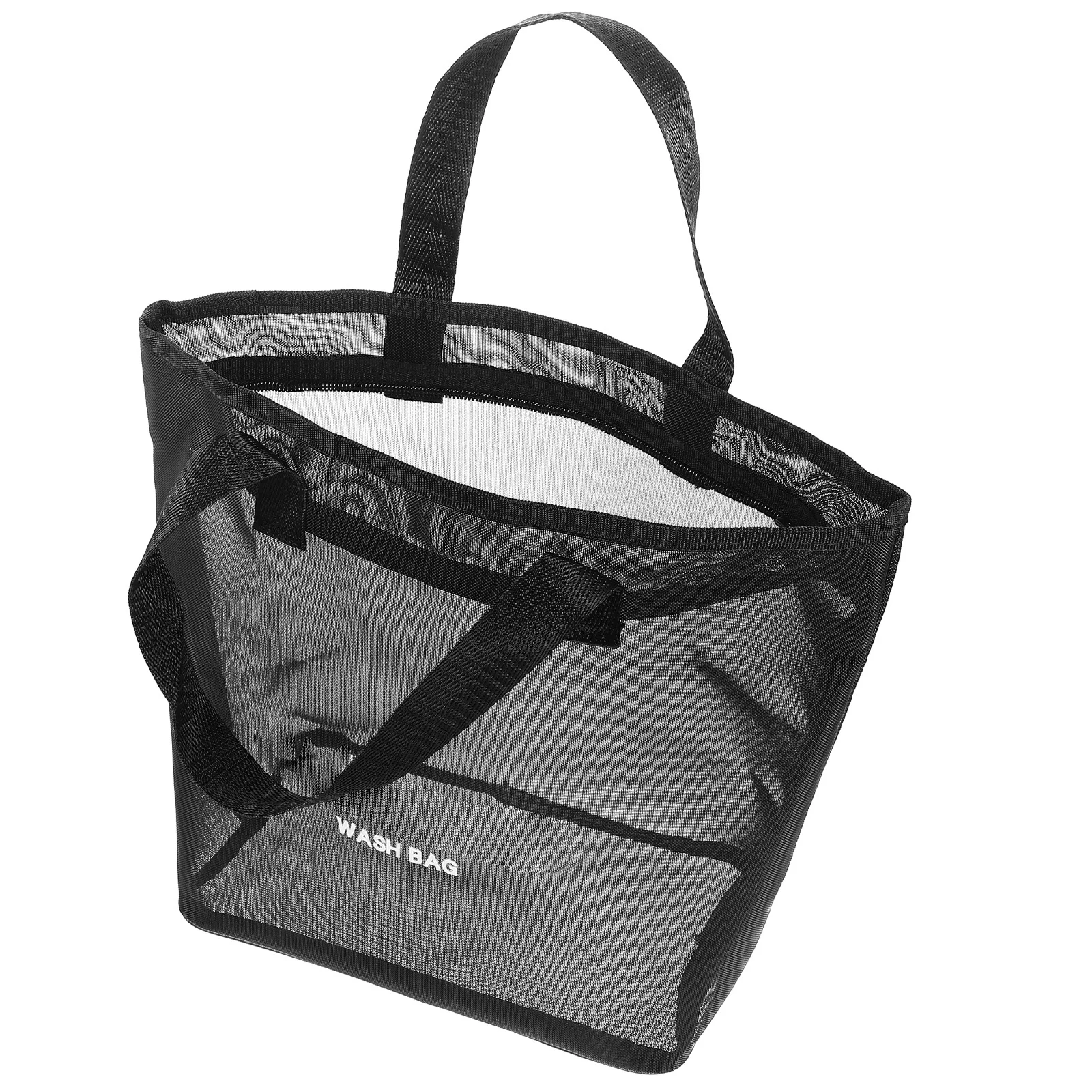 

Premium Nylon Mesh Shower Bag Portable Toiletry Organizer Bathroom Travel Storage Pouch Outdoor Sports Bathroom Mesh Shower Bag