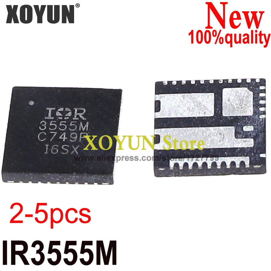 (2-5piece) 100% New IR3555MTRPBF IR3555M 3555M QFN-30 QFN