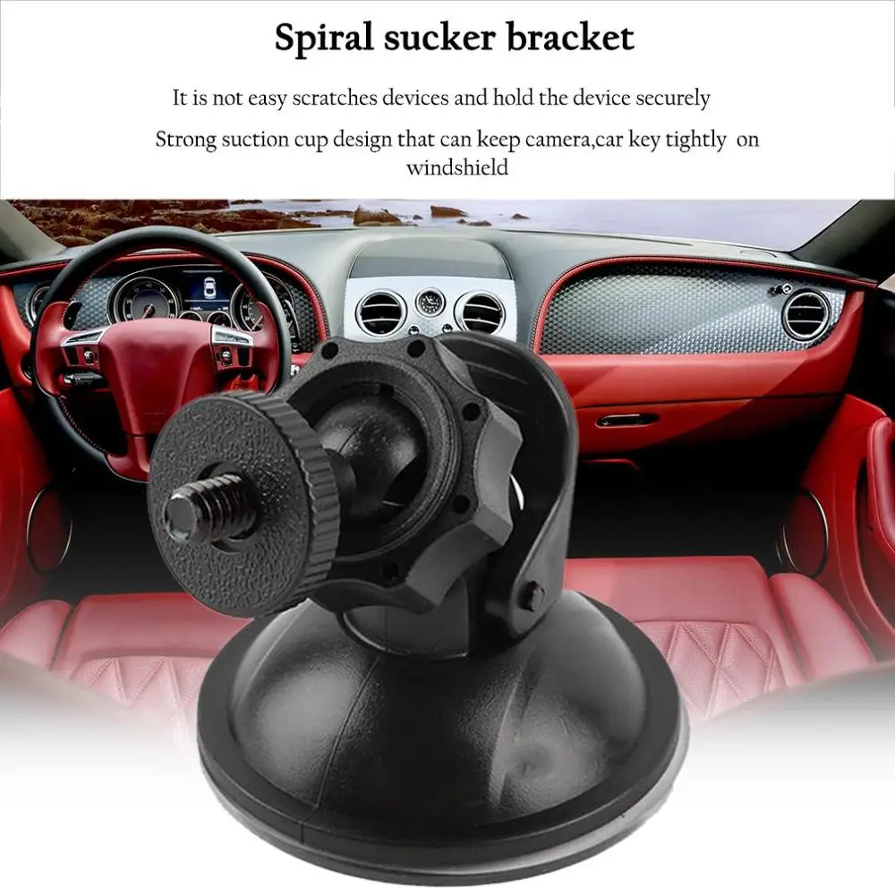 Professional Car Windshield Sucker, Car Recorder Stand, Digital Video Recorder, Camera Acessórios