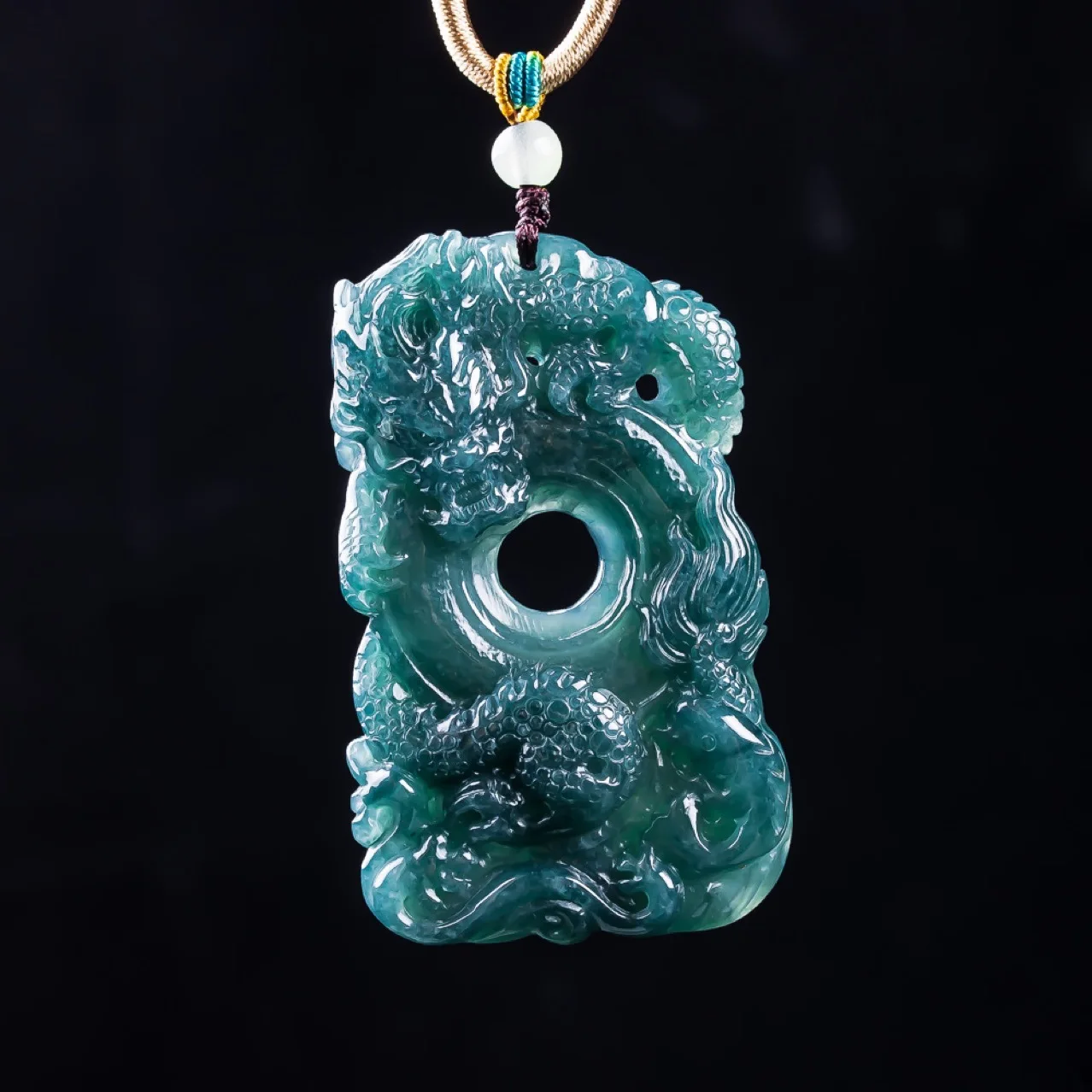 

Бирманский жадеитовый кулон с драконом, настоящий нефритовый драгоценный камень, резной амулет, винтажные натуральные украшения, ожерелье, аксессуары, роскошный дизайнер