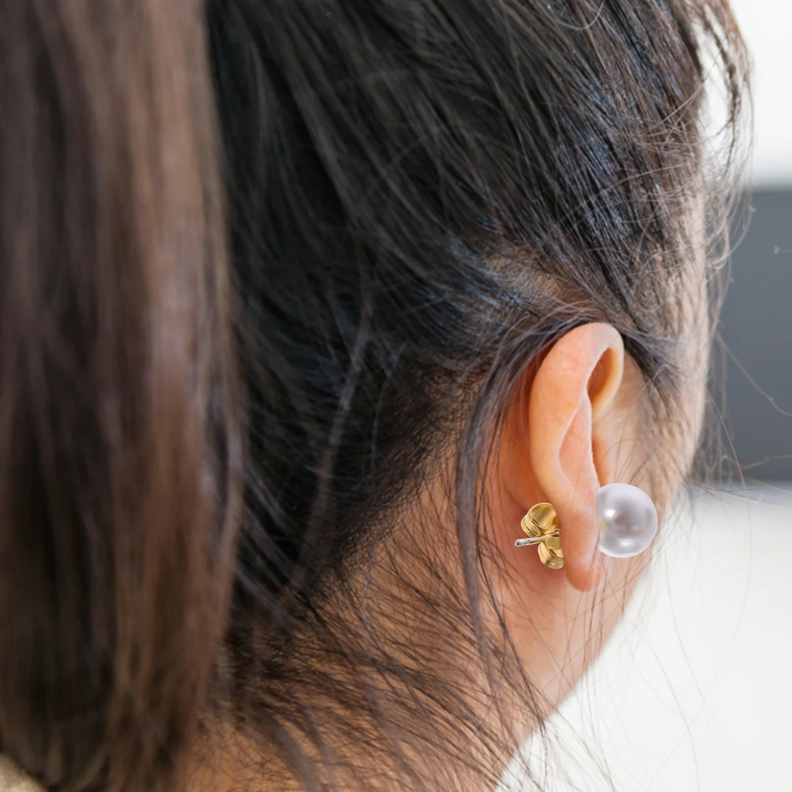 

20 pcs Secure Ear Locks Earring Backs Replacement Alloy Stoppers For Women Hook Earrings Diy Accessories Locking Making