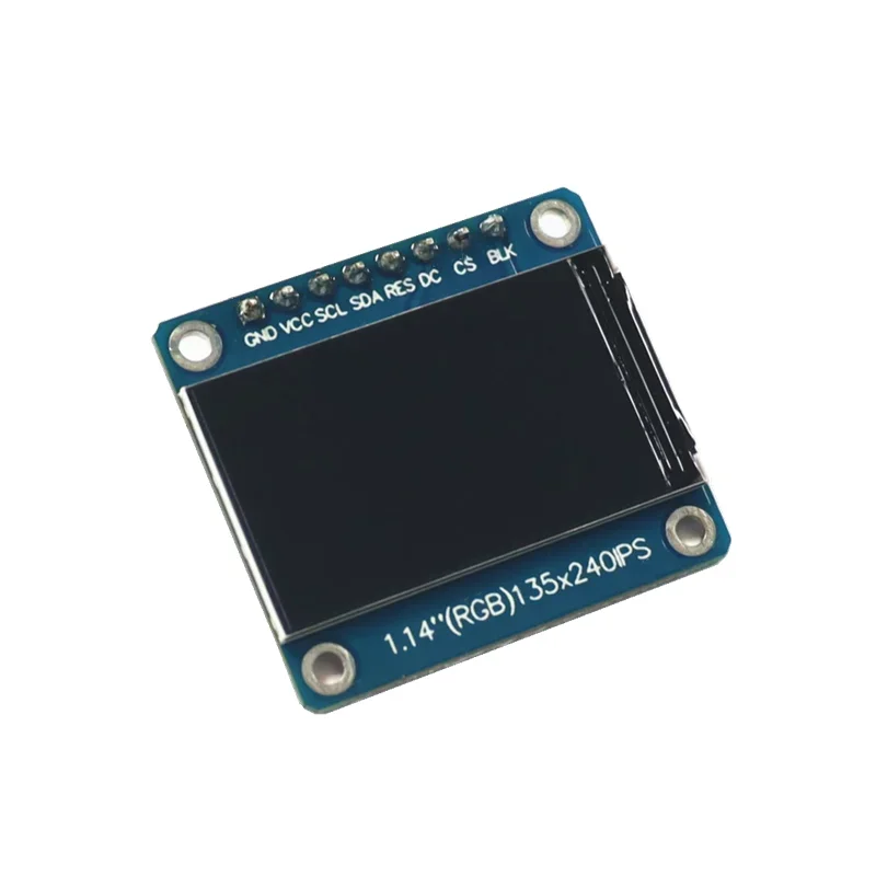 1pcs New IPS 1.14 inch 3.3V 8PIN SPI HD Full Color TFT Display Screen ST7789 Drive IC 135*240