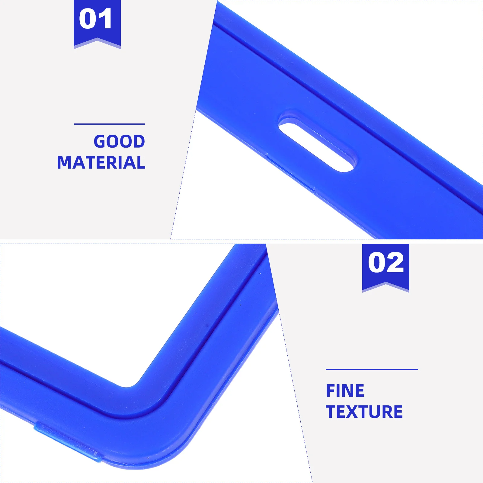 12 Pcs Transparent Double Sided Card Holder Plastic ID Badge Sleeves Horizontal Access Cover for Staff and Student Cards