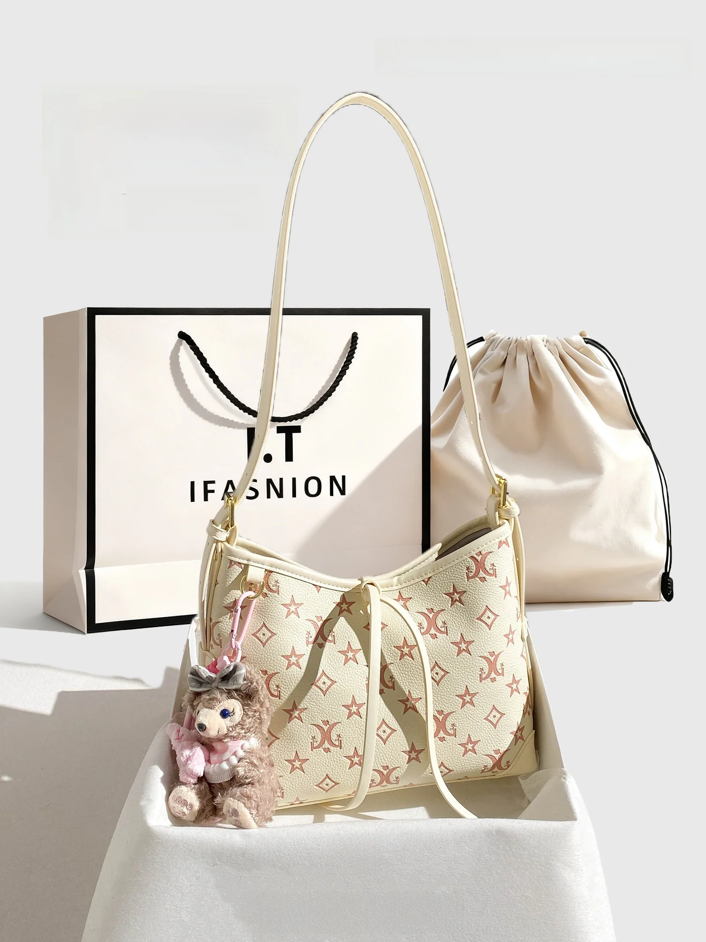 it-genuine-leather-tote-bag-women's-spring-2026-new-style-printed-crossbody-bag-single-shoulder-bag-british-style-waterproof