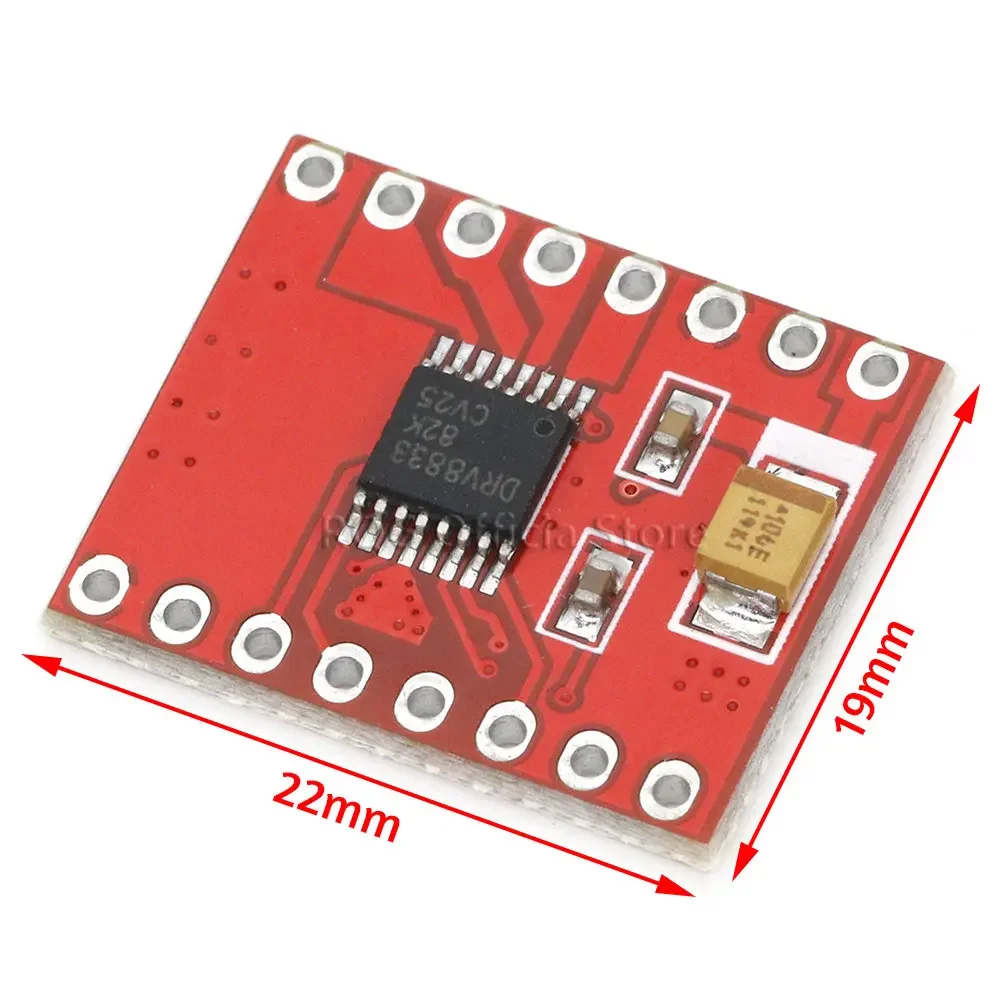 DRV8833 Dual Motor Driver 1A TB6612FNG for Arduino Microcontroller Better than L298N TB6612