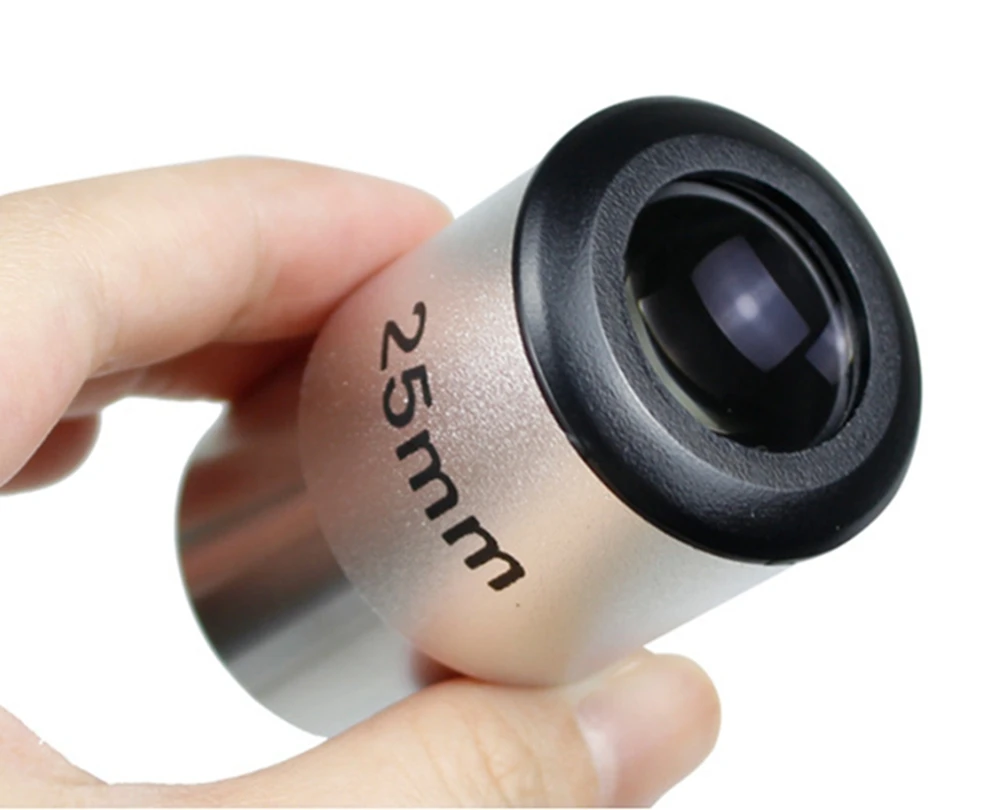 1.25inches Astronomical Telescope Eye Lens 25mm Optical Ocular Aluminium Alloy Eyepiece M28.6*0.6 Astrophotography Photo