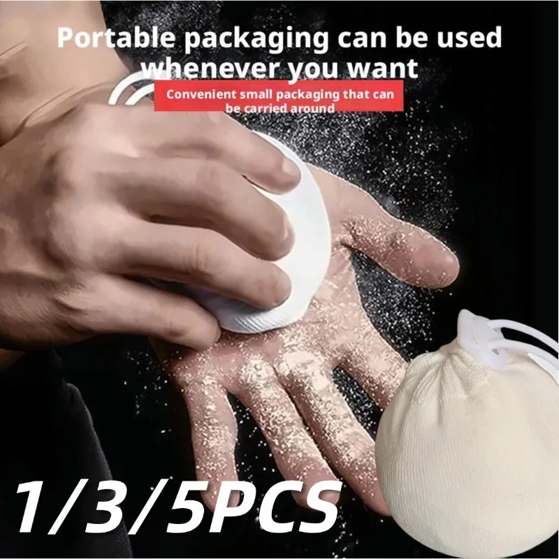 Portable Gym Chalk Ball Anti Slip Magnesium Powder Sock For Rock Climbing Weightlifting Gymnastics Grip Enhancement