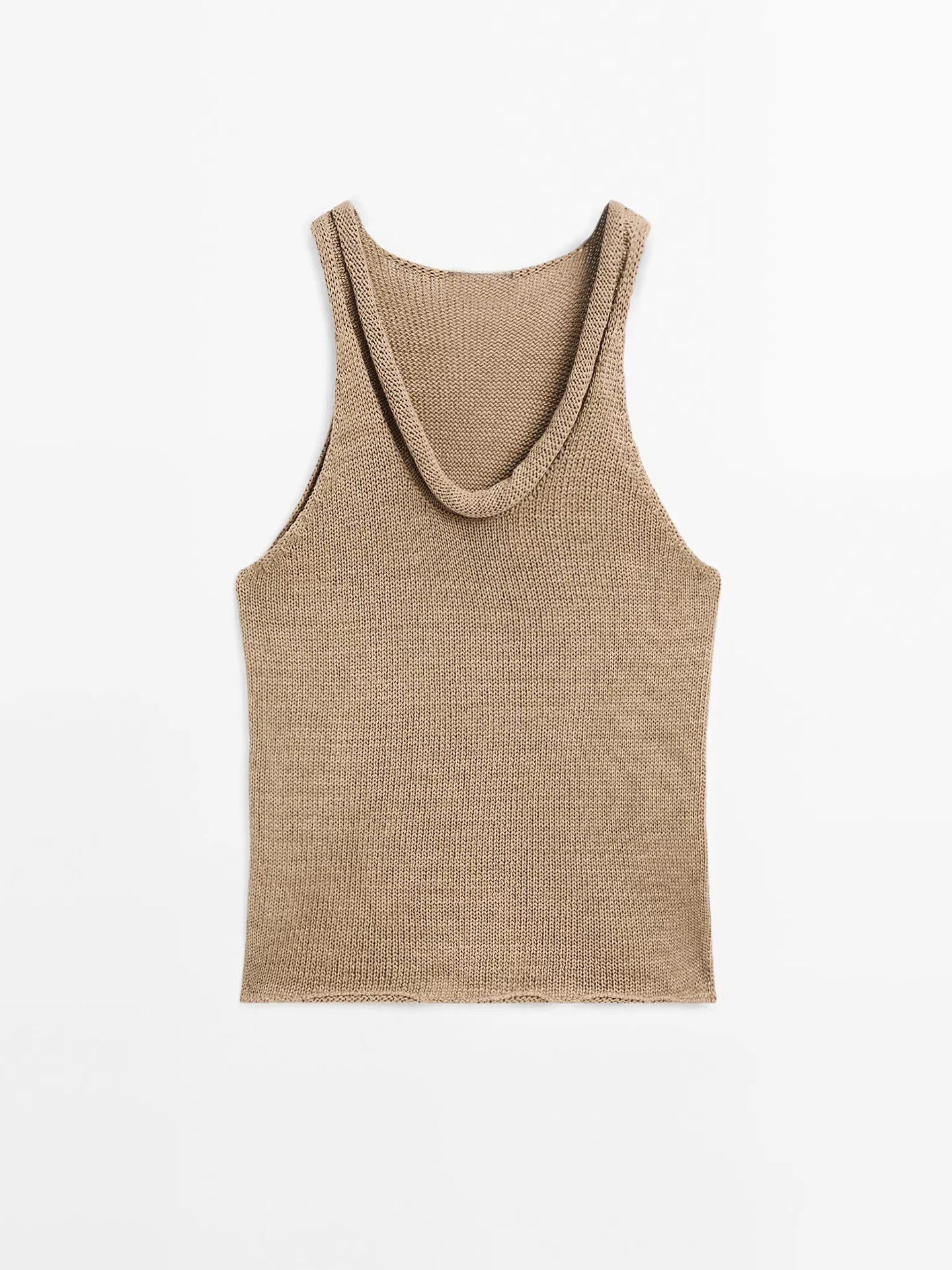 

Basic Knitted ort Sve U-Ne T-irt Women's Top Summer Commute Sle Straight Cut Single Piece Chinese Made Regular Length