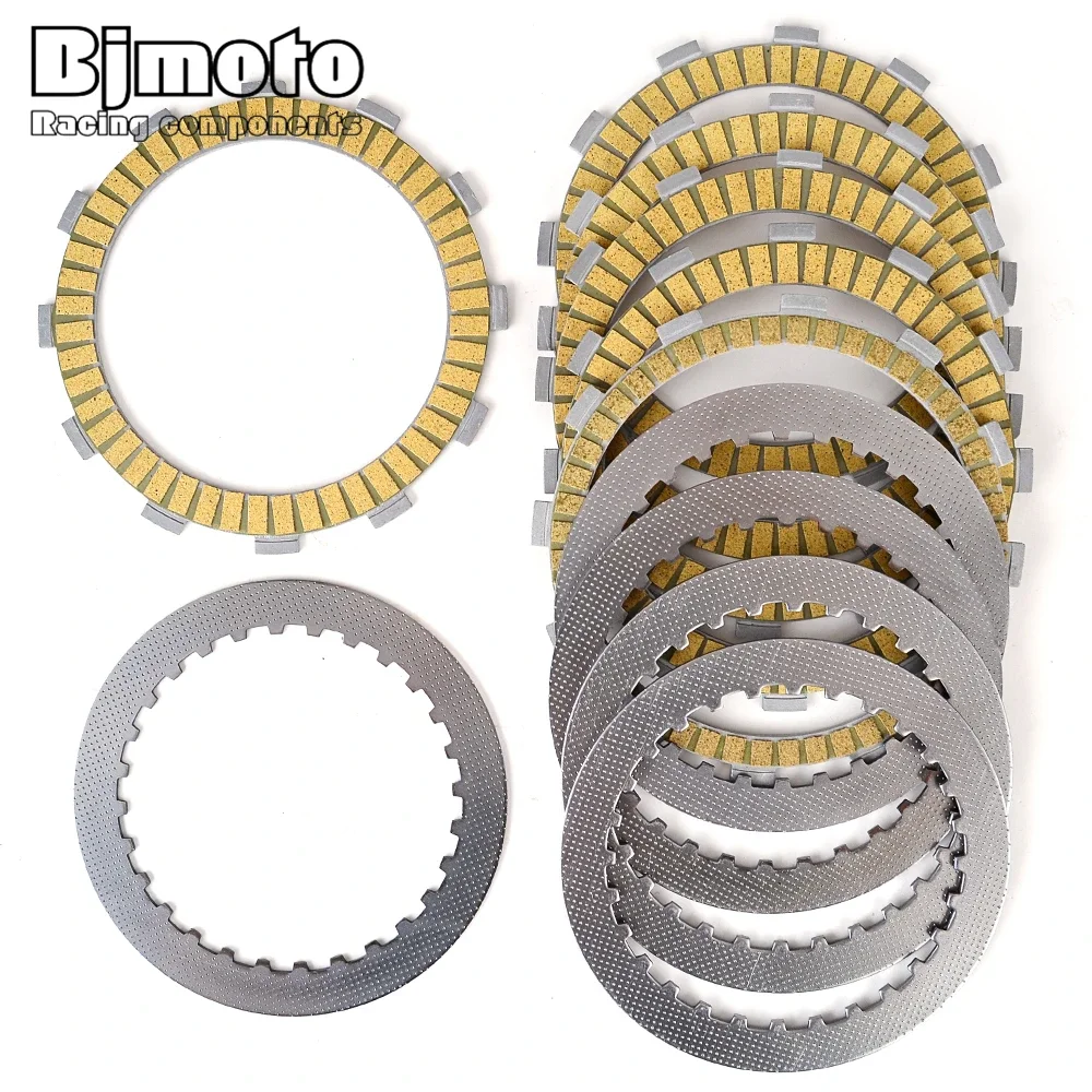 Clutch Kit Steel Friction Plates For Honda CB-1 CB400F CB400SF CBX400F CBX550 CBR400 CBR500F CB400 VTEC NC39 NC42 22201-MA7-000