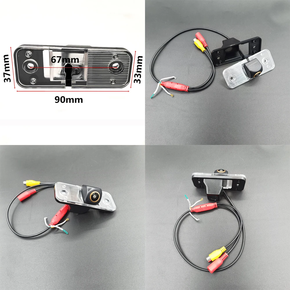170 Grad AHD 1080P CVBS Auto-Rückfahrkamera für Hyundai SantaFe Santa Fe IX45 Azera Grandeur TG Auto-Linienführung/Richtlinie AHD 720P NTSC – Detail 2