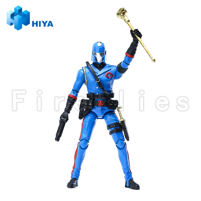 1/18 HIYA 3.75inch Action Figure Exquisite Mini Series G.I.JOE Cobra Commander Anime Model Toy