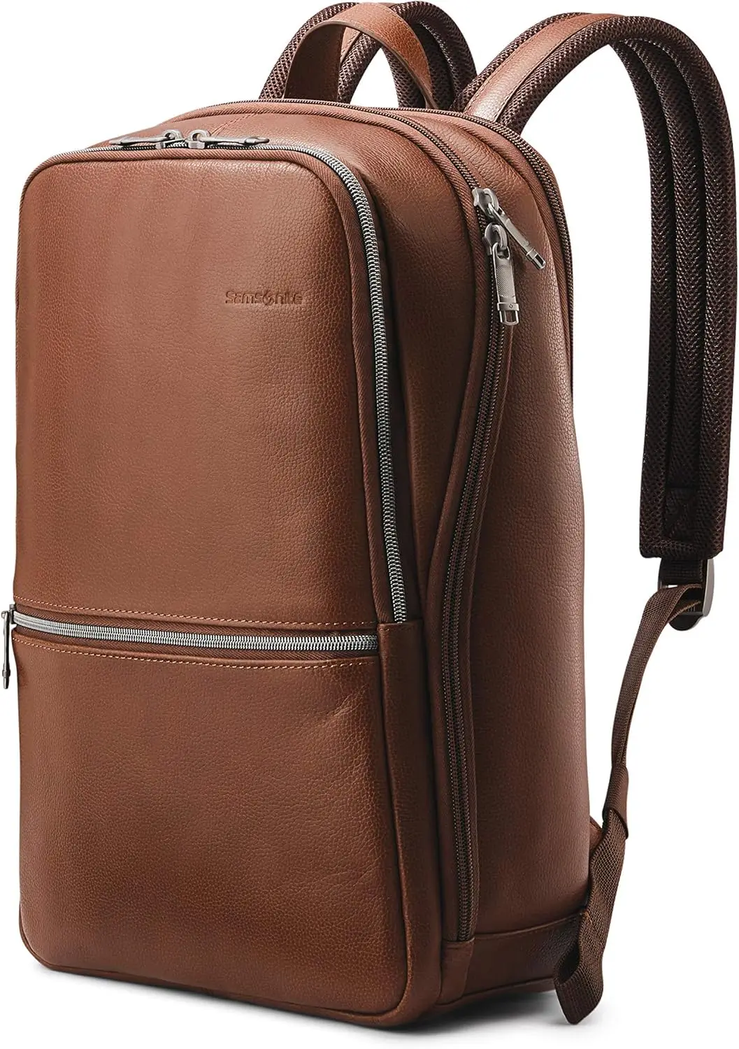 

Classic Leather Slim Backpack for Men and Women, Durable and Stylish Travel Companion