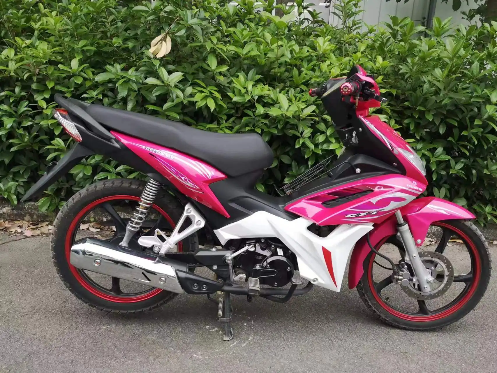 cheap China Factory direct sales 125cc almost new top quality 92 gas used pink cub motorcycle