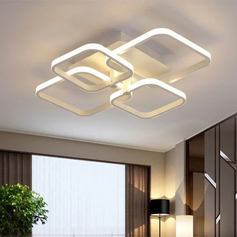 

Nordic LED ceiling light Luxury Home Decor LED Warm White Aluminium ceiling light Suitable for Bedroom Living room Dining room