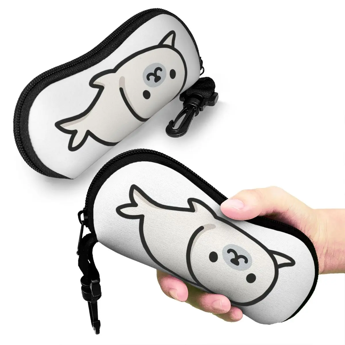 

Чехол для очков с уплотнением, защитная коробка для солнцезащитных очков, женская и мужская мягкая сумка для очков