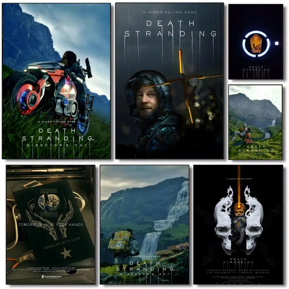 Death Stranding Game Poster HD art sticky wall waterproof home living room bedroom bar aesthetic decoration