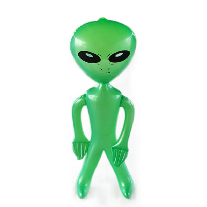 90cm/30.71 Inch Inflatable Alien Jumbo Alien Blow Up Toy for Party Decorations Birthday Halloween Theme Party