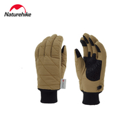 Naturehike Winter Gloves Men Cycling Bike Women Thermal Fleece Cold Wind Waterproof Bicycle Warm Outdoor Running Skiing Mitten