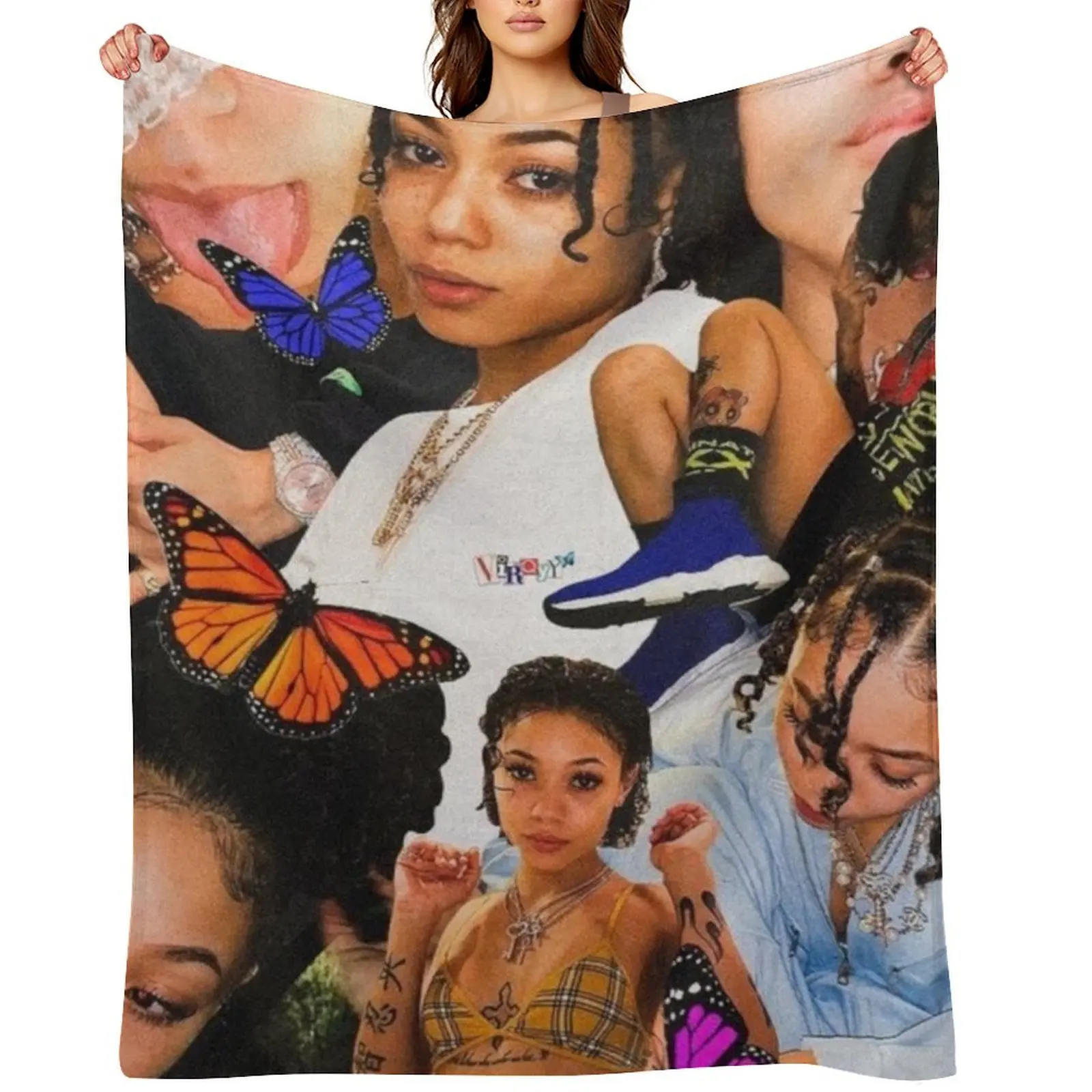 Coi Leray Throw Bla…