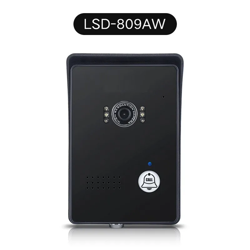 LSD-809AW الجرس البصرية الاتصال الداخلي التحكم في الوصول المنزل السلكية فيلا ذكي مراقبة الإلكترونية الجرس