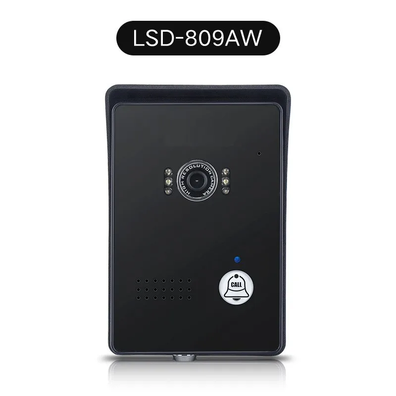 LSD-809AW Doorbell Visual Intercom Access Control Home Wired Villa Intelligent Electronic Monitoring Doorbell