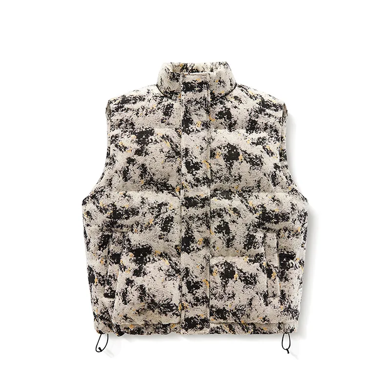 

Мужской повседневный трендовый ветрозащитный дышащий хлопковый жилет для рыбалки на открытом воздухе, мягкий удобный зимний универсальный высококачественный нейтральный жилет