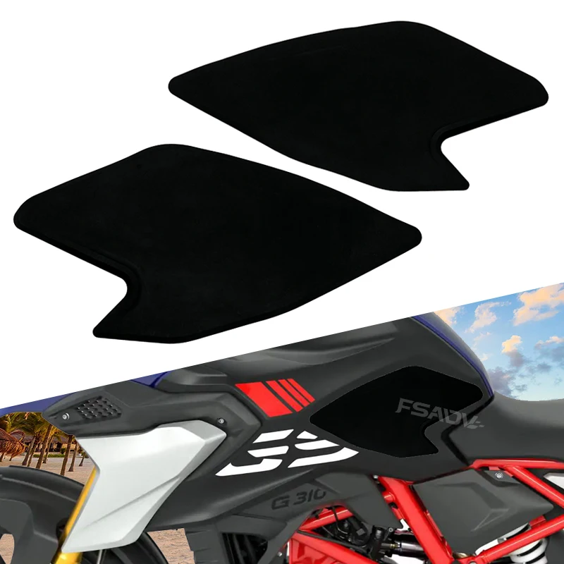 

Для BMW G310GS G310R G310 GS G 310GS/R мотоциклетная боковая накладка на топливный бак, накладки на бак, защитные наклейки, наклейка на газовую наколенник, наклейка