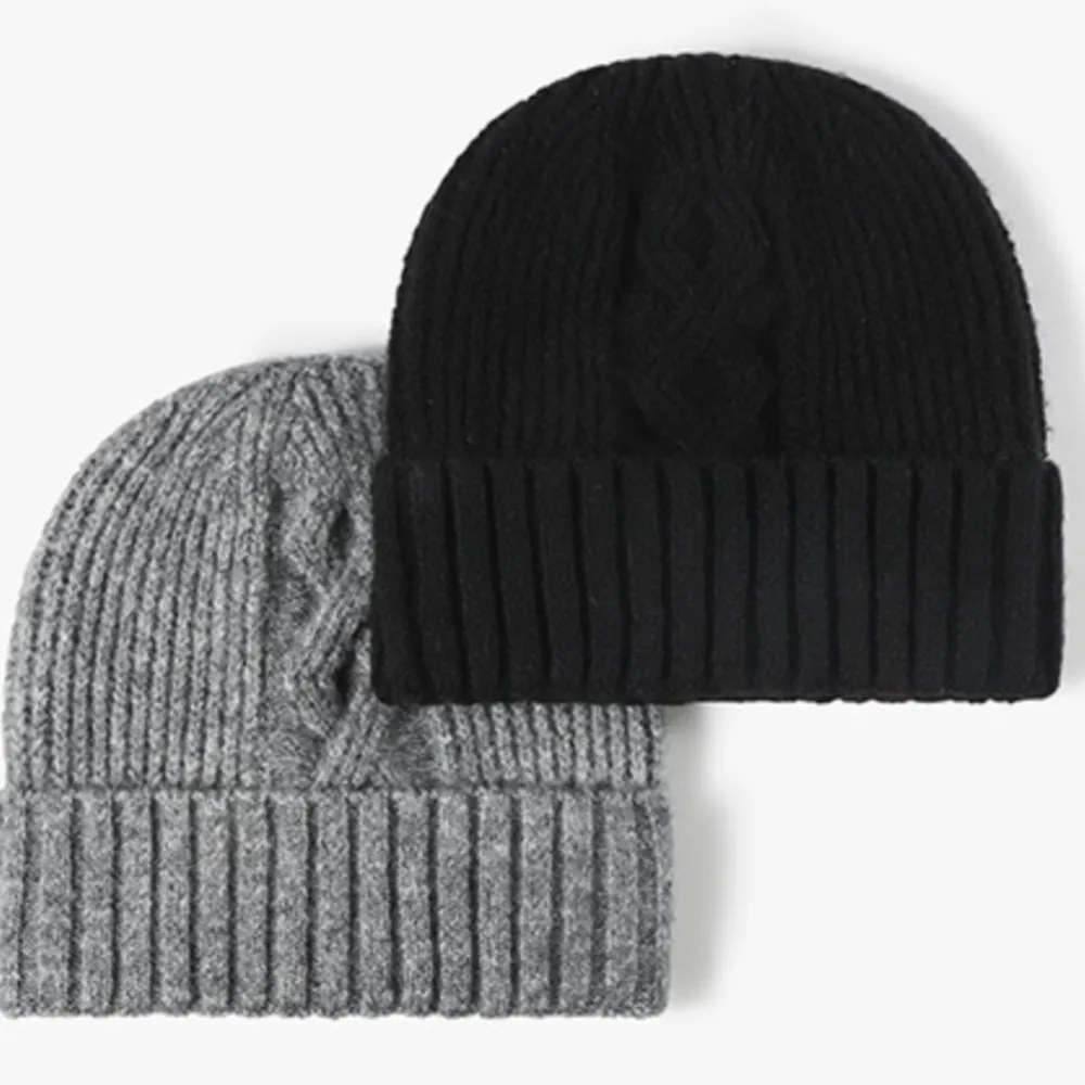 

Модная кепка Hugger Toque, чулки для головы, часы, толстая теплая вязаная осенне-зимняя жаккардовая уличная холодная шапка, женская шерстяная B2M82