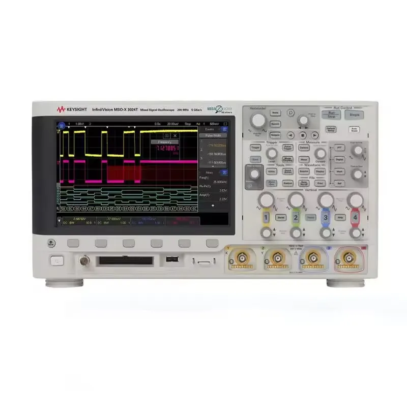 Keysight Bandwidth 200 MHz 4 analog channels 16 digital channels MSOX3024T mixed signal oscilloscope