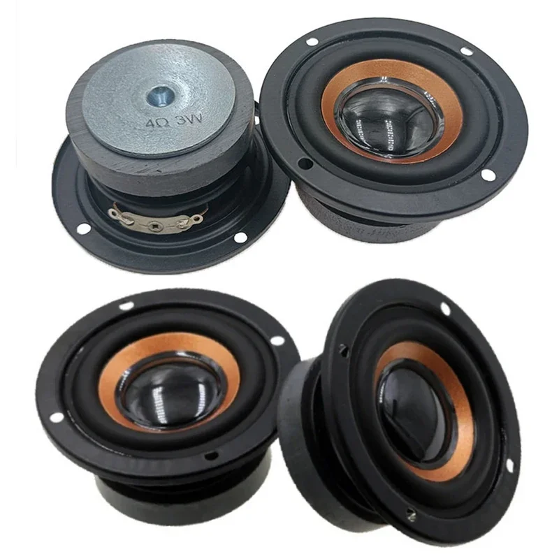 

2 Inch 3W Frequency Bass Loudspeaker 4Ohm 64MM Full Range Speaker Upgrades Your Setups Horn
