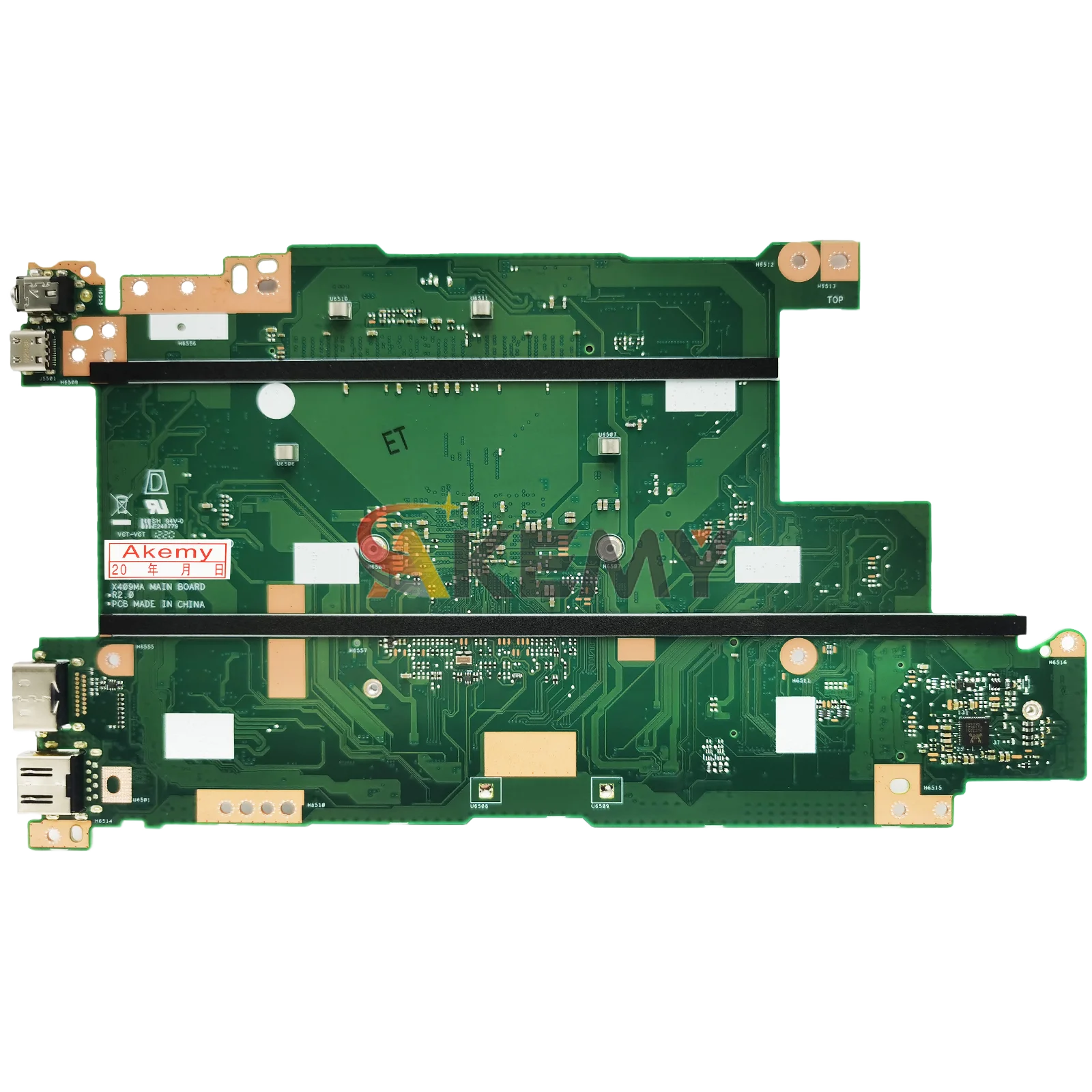 X509MA Motherboard Laptop untuk ASUS VivoBook X509M A509MA A409MA F409MA X509MA F509MA Mainboard dengan Tes CPU Celeron OK Pengiriman Cepat