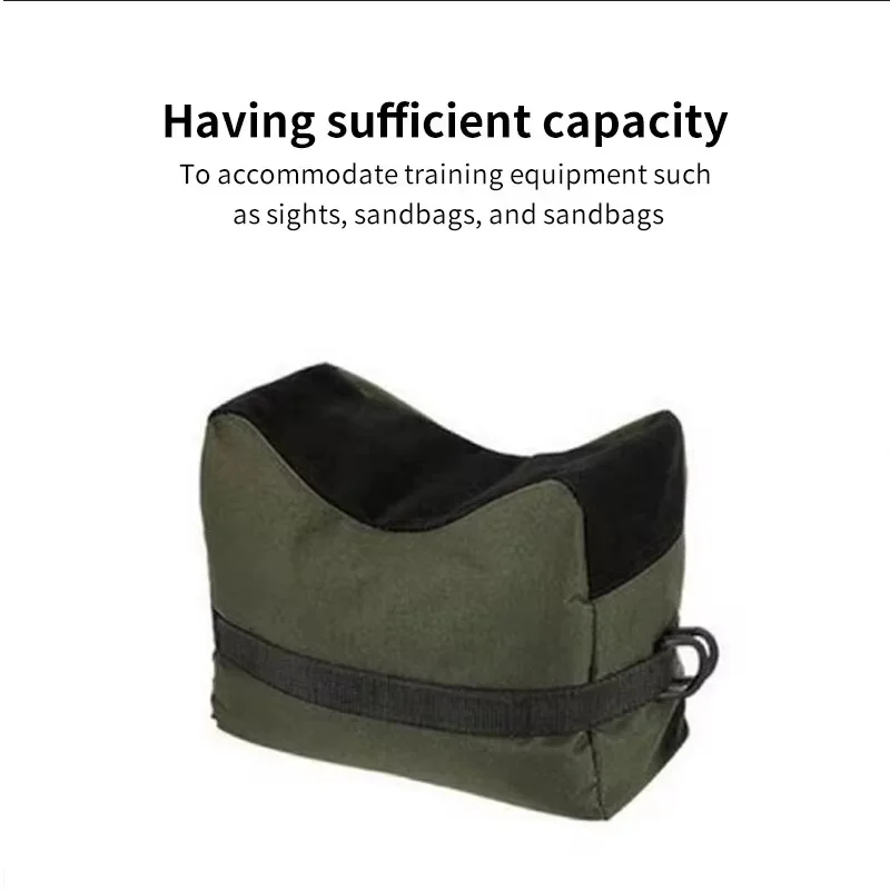 Rifle Support Bag - Front and Rear Sandbag for Improved Accuracy and Stability During Hunting and Target Shooting