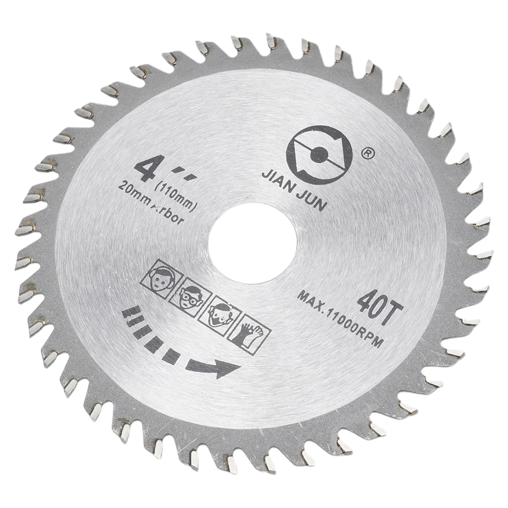 4 Inch Saw Blade 40 Tooth Grinder Round Saw Disc Wood  Woodworking Accessories Parts Alloy Saw Blade Tool Parts Haedware Replace