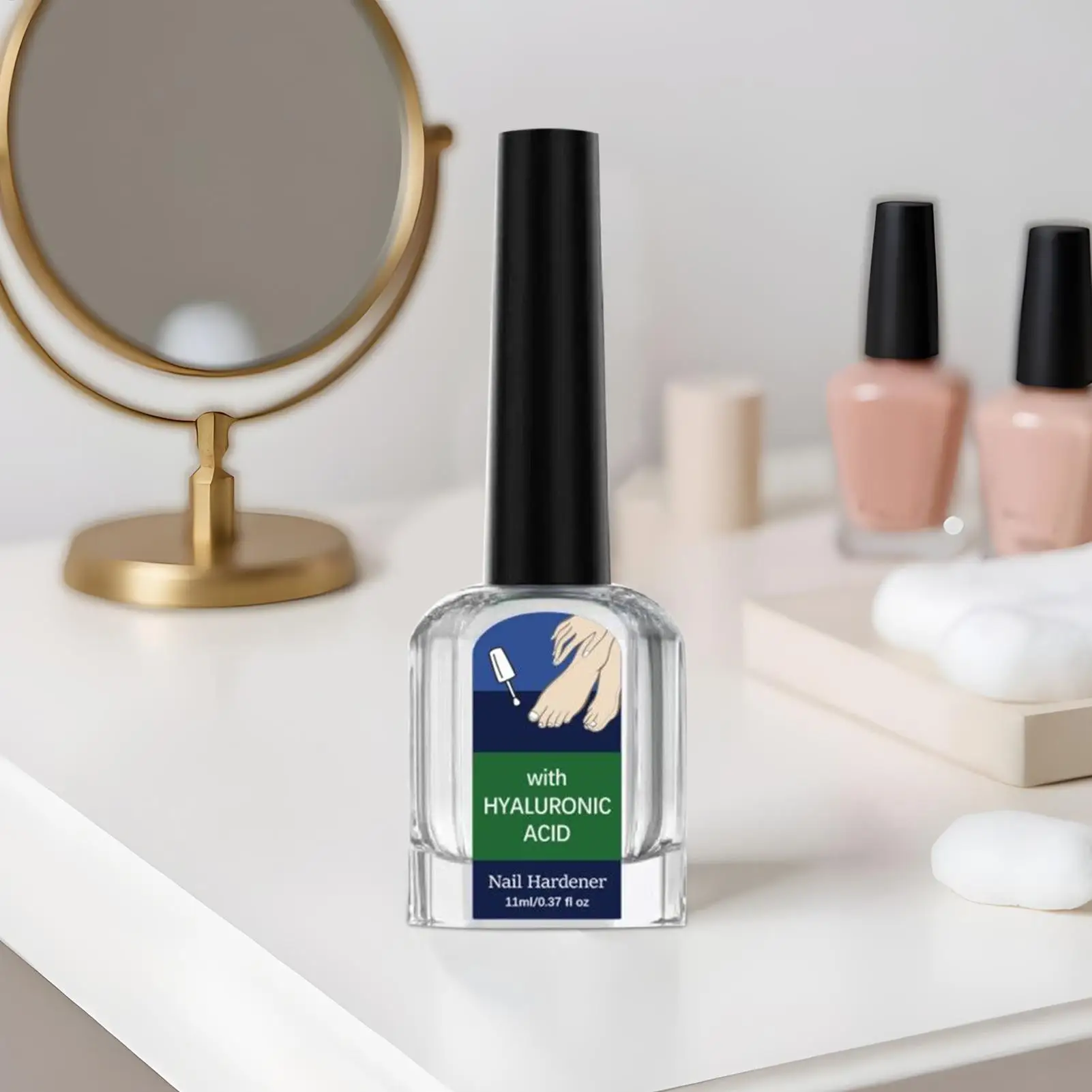 مقوي الأظافر الواقي اللطيف والامتصاص السريع لنمو الأظافر وكيل سائل لأظافر القدم والأصدقاء والزملاء المتحمسين في المنزل