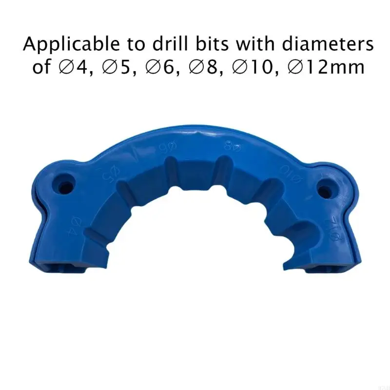 97QD Sturdy Blue Drill Augment Tool Drill Helper For Construction And DIY Enthusiasts