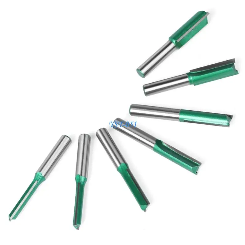 

E15A Pack Of Quality Steel Double Edges Slotting Cutters Routers Bits Set For Professional Woodworking And Metal Processing