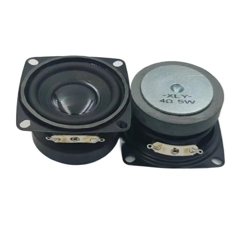 SOTAMIA 2Pcs 53MM Portable Audio Speaker 4 Ohm 5W Home Theater Loudspeaker DIY Stereo Music Sound Mini Amplifier Speaker Driver