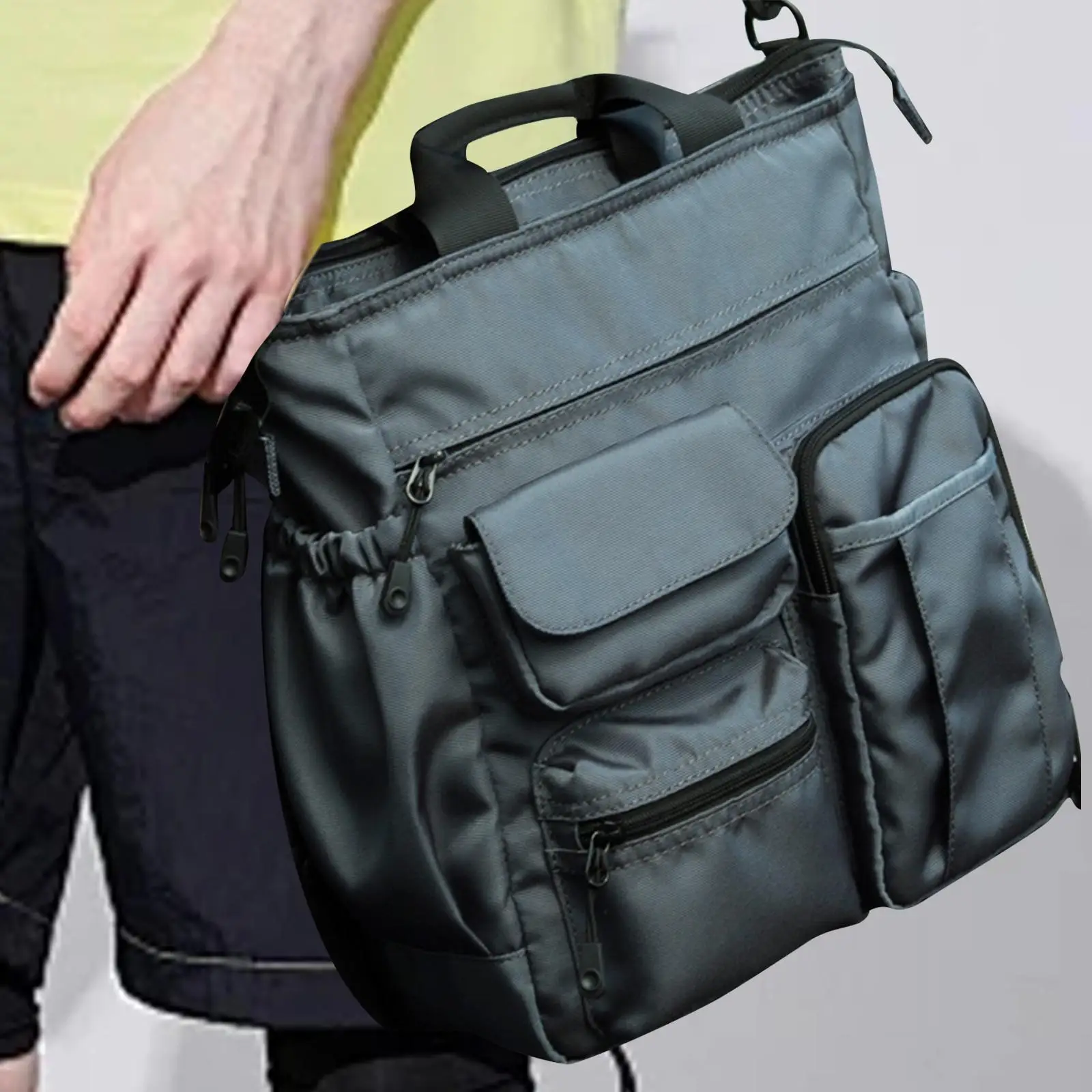 Maleta leve de negócios masculina, Bolsa portátil, Messenger Bag, Marido, Avô, Deslocamentos, Viagens de Viagem, Bolsa