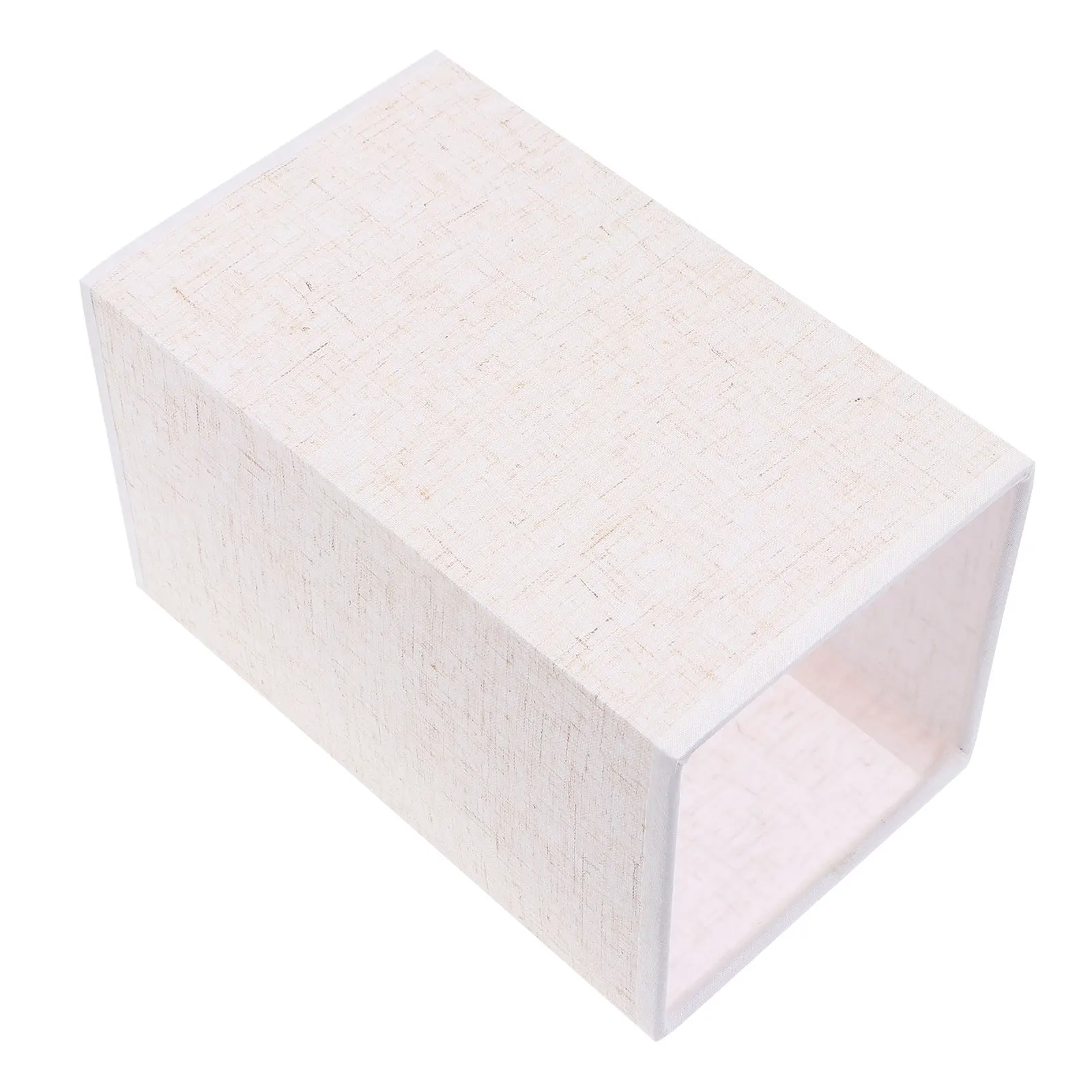 

E27 Square Cloth Lampshade Light Shade for Lamp Cover Smoke Grey Warm Decorative Bedroom Wall Floor Ceiling Lamp Accessories