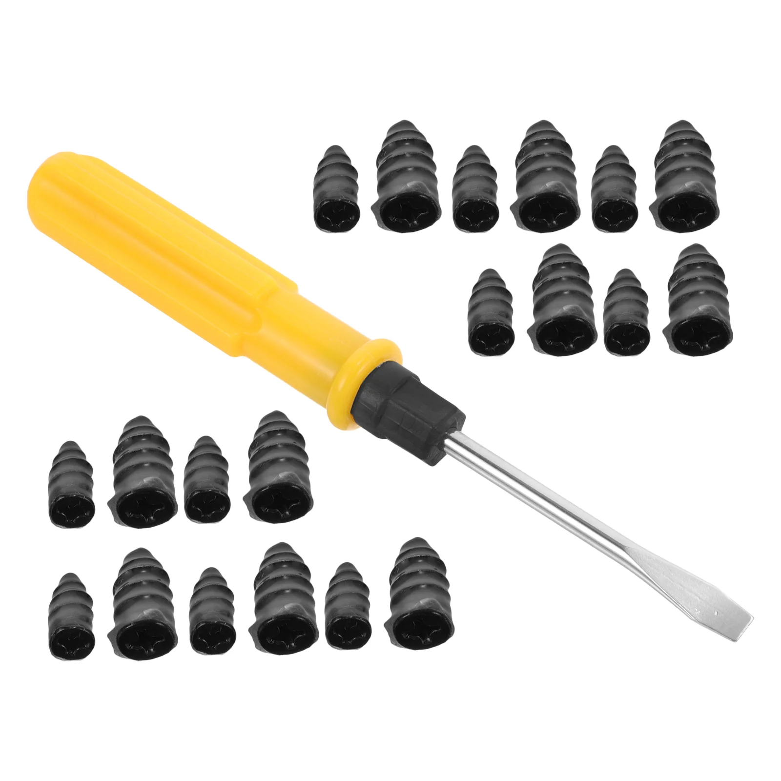 

Tire Repair Kit Rubber Screw Nail Plug Nails for Car Repairing Motorcycle Tires