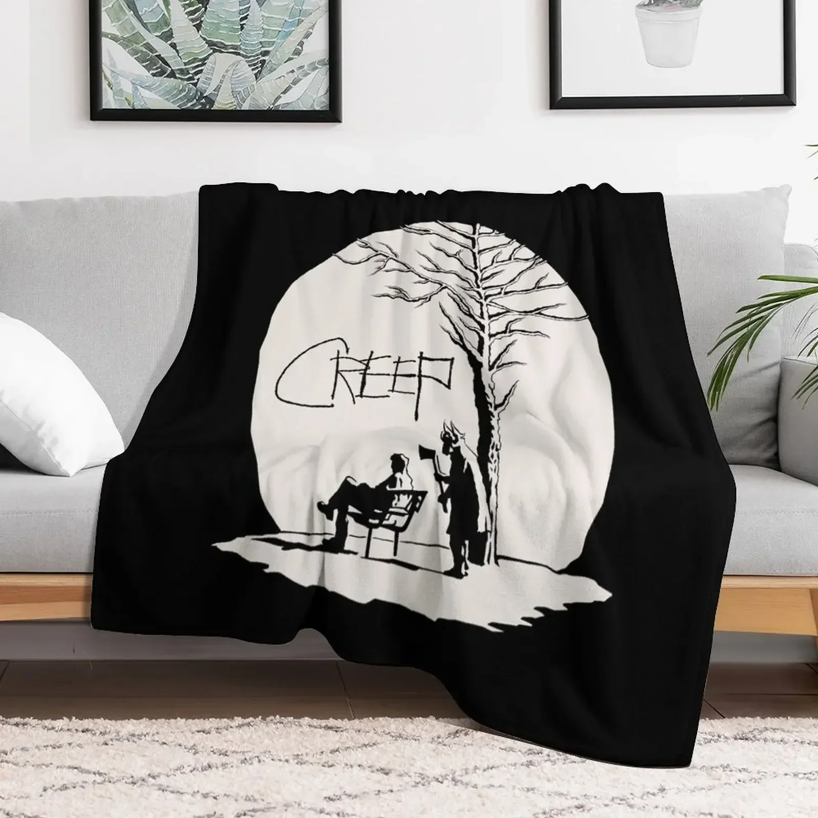 Creep movie Throw Blanket bed plaid Beach Blankets