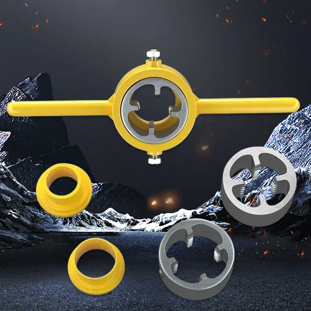 Yellow Convenient Threading Tool For Water Pipe Screw Extraction P Electric Drill Threading Tool