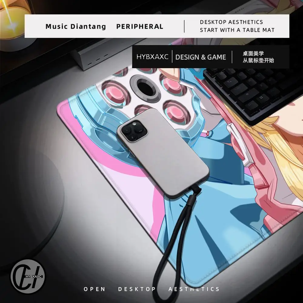 Game Guilty Gear Bridget Mousepad Gaming Mouse pad Gamer Pc Accessories Deskmat Keyboard Mat Desk Protector Mause Pads
