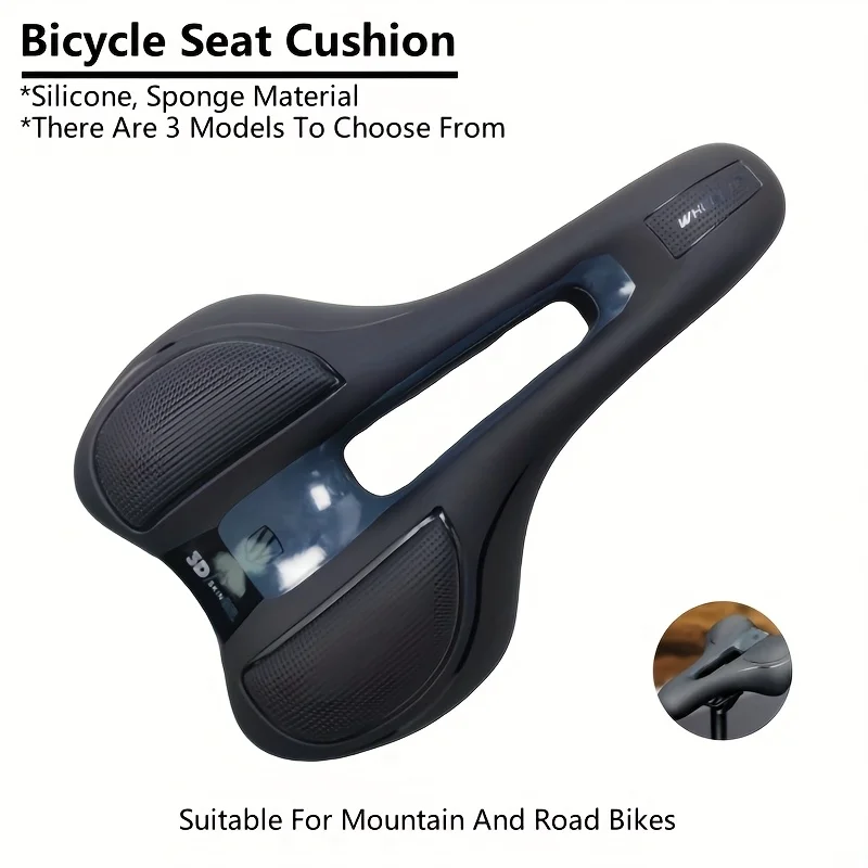 

1pc Bicycle Seat Cushion 590g New Bicycle Seat Cushion Road Bicycle Shock Absorber Ball Version Bicycle Seat Cushion