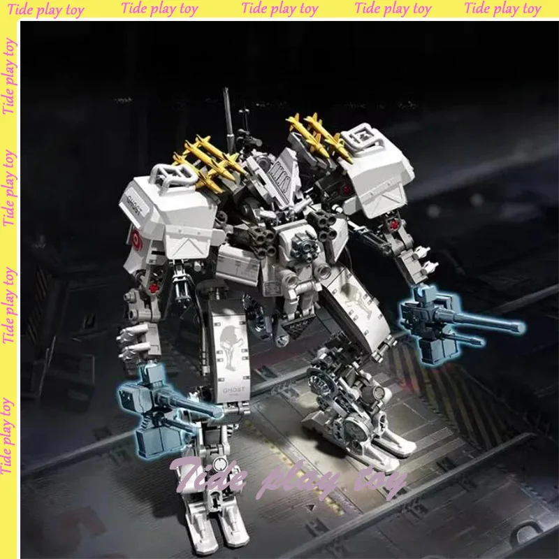 SEMBO Wandering Earth Action Figure Mecha Building Blocks Robot Anime Figure Model Children Toys Cool Assembly Birthday Gift PVC