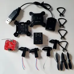 4DRC V2 4D-V2 Mini Drone Original Spare Part Propeller / Protective Frame / USB Charger / Battery / Body Shell / Receiver etc.