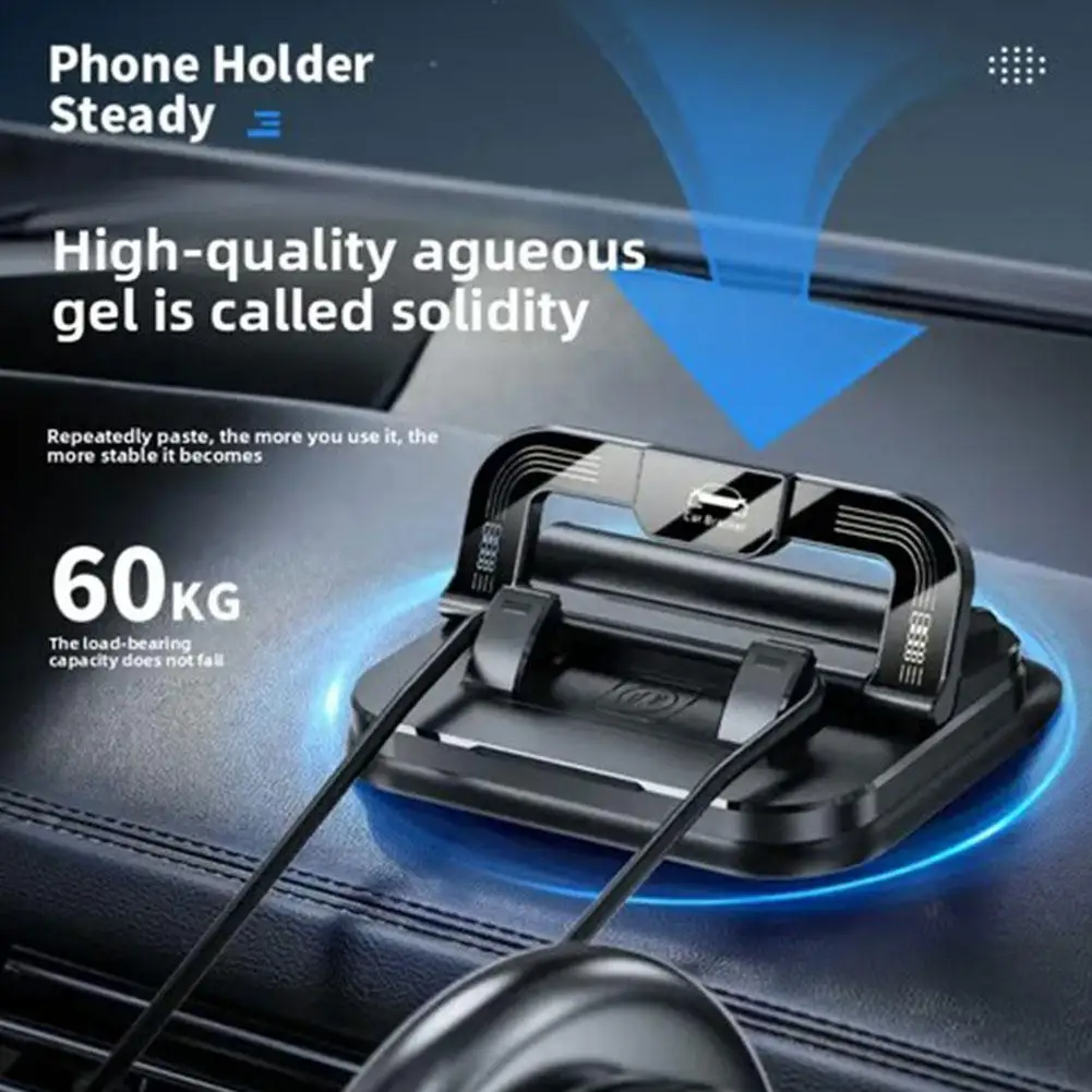 Novo suporte do telefone do carro do painel rotação de 360 graus acessório anti head-up placa de montagem com número suporte de navegação telefone s p