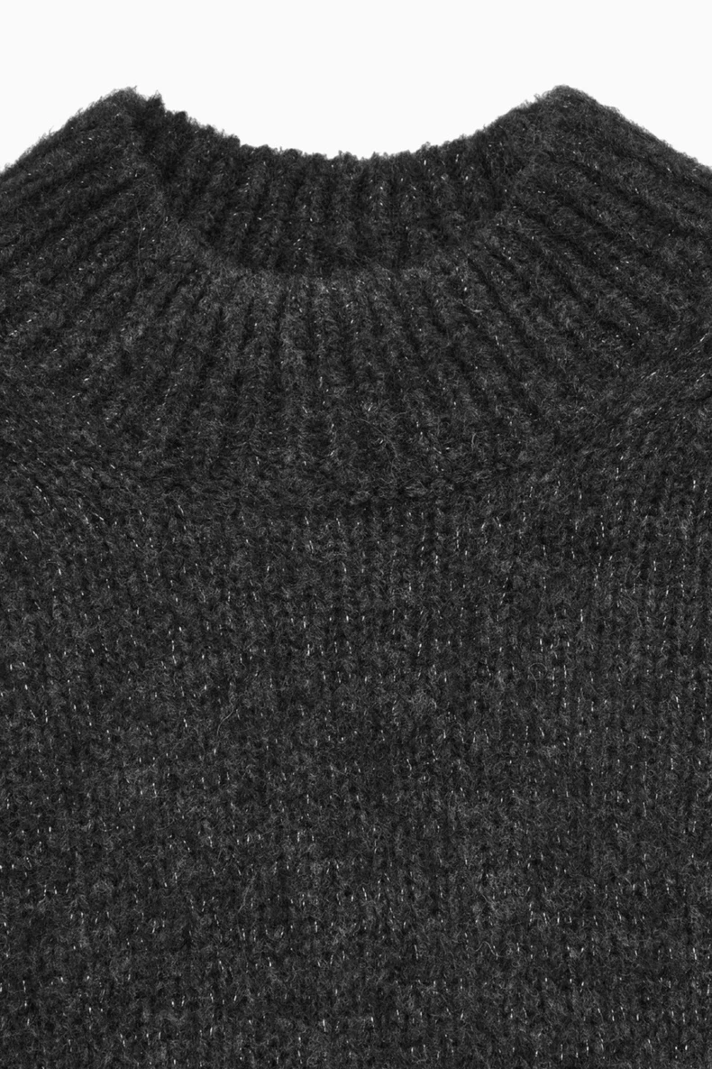 Ethereal  2023  winter new style of Short wool blend soft daily commuter sweater