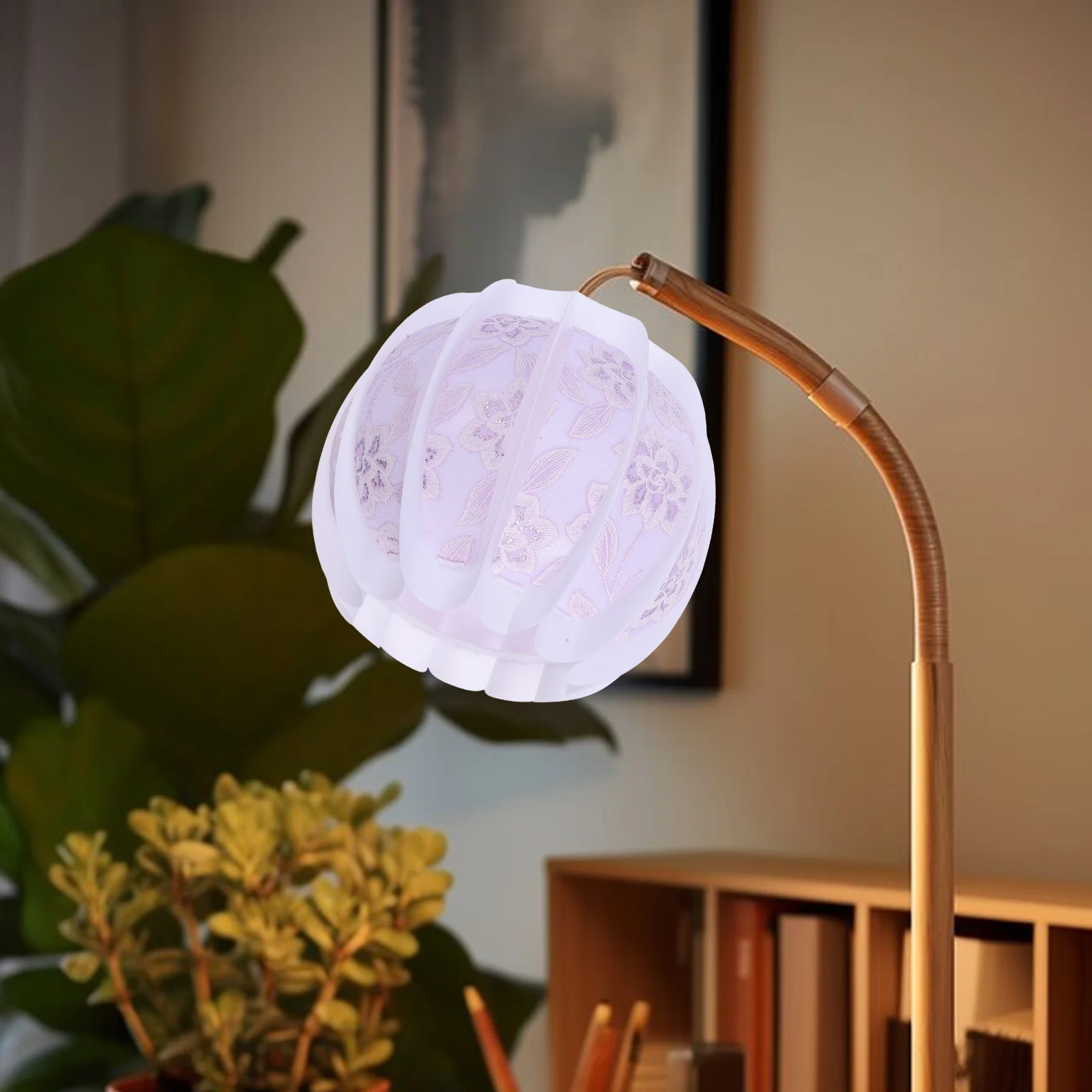 

Прочный прочный чехол для лампы, безопасный чистый романтический теплый атмосферный домашний круглый абажур, простой круглый абажур, чехол для светильника