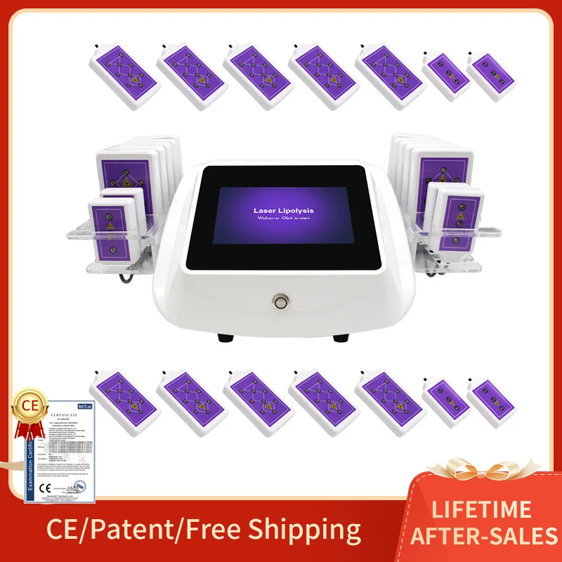 Portátil Body Shaping Machine Lipo Red Light Laser Therapy Micro Current Firming Machine Queimador De Gordura Produtos De Perda De Peso